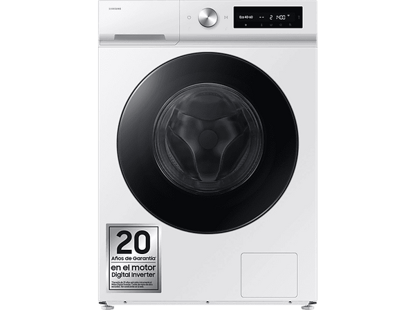 Lavadora carga frontal - Samsung WW11DB7B34GWU3, 11 kg, 1400 rpm,  EcoBubble™, Función WiFi con SmartThings™, Blanco