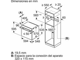 Horno a vapor - Balay 3HA5749N3, Serie Cristal, Multifunción, Pirolítico y por agua, 71 l, Aire Profesional 3D con vapor, AutoChef, 60 cm, Negro