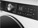 Lavadora carga frontal - Hisense WF5S1045BW, 10.5 kg, 1400 rpm, Auto-Dosificación, Motor Inverter, WiFi, Blanco