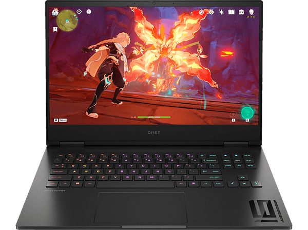Portátil gaming - HP OMEN 16- wf1005ns, 16.1" QHD, Intel® Core™ i7-14700HX, 32GB RAM, 1TB SSD, RTX™ 4070, Sin sistema operativo, Negro