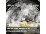 Lavadora carga frontal - Haier X7 Series HW100-B14367U-IB, 10kg, 1400rpm, Motor Direct Motion, Wi-Fi, Blanco