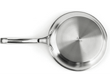 Sartén - Jata Hogar HSAR2122, Acero inoxidable, 22 cm, Fondo difusor Full Induction, Inox