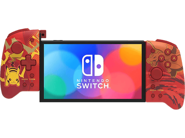 Mando - HORI Split Pad Pro Charizard & Pikachu, Para Nintendo Switch, Inalámbrica, Rojo