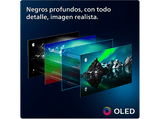 TV OLED 77 - Philips 77OLED769/12, UHD 4K, Philips P5, Smart TV, DVB-T2 (H.265), Ambilight, Titan OS, Metálico