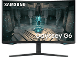 Monitor gaming - Samsung Odyssey G6 LS32BG650EUXEN, 32, QHD, 1ms, Max 240Hz, USB, HDMI, Negro