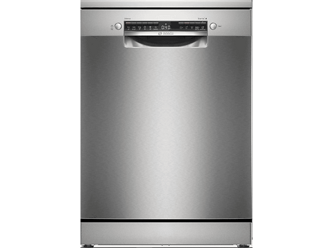 Lavavajillas - Bosch SMS4HVI02E, 14 servicios, 6 programas, 60 cm, Home Connect, Función Extra secado, Inox