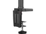 Soporte monitor - Hama Holder, De 13 a 35, VESA 75x75-100x100, Inclinación +45°/-45°, Giro 180°, Hasta 12kg, Altura ajustable, Negro