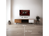 TV QLED 43 - Samsung The Frame TQ43LS03HEUXXC, QLED 4K, NQ4 AI Gen2 Processor, Smart TV, Tecnología Sin Reflejos, Full AI, Negro