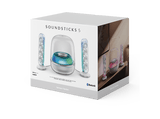 Altavoz bluetooth - Harman Kardon SoundSticks 5, 190W RMS, Bluetooth, Conectividad HDMI ARC, Blanco