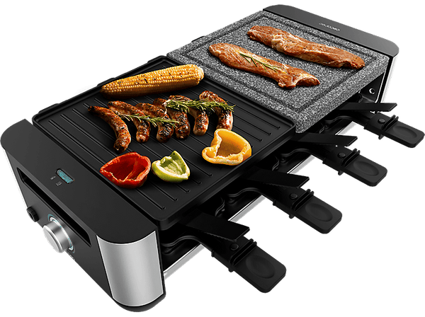 Raclette - Cecotec Raclette Cheese&Grill 16000 Inox Mixgrill 126945