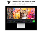 Monitor - LG 32U990A-S, 32 6K, 60 Hz, 5 ms, NANO IPS Black, Thunderbolt 5, Altavoces incorporados, Altura Ajustable, Plateado