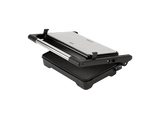 Grill - Jata JEGR1183, 1500W, 2 Placas: 26 x 16,5 cm, Base Antideslizante, Plata/Negro