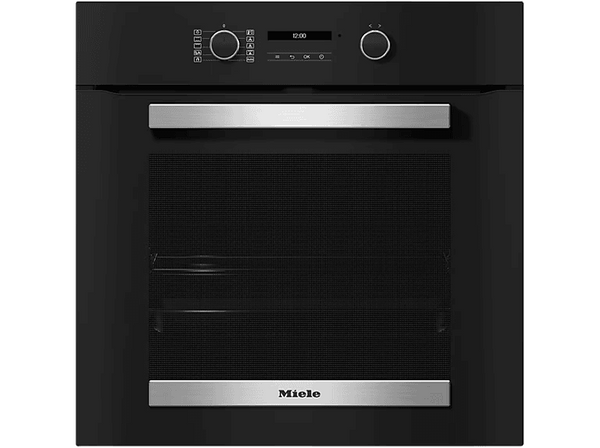 Horno - Miele H 2467 BP Active, Multifunción, Pirolítico, 76 l, 59.5 cm, Conectividad, FlexiClip, Negro