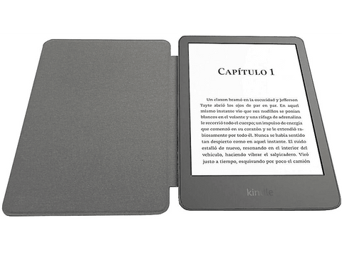 Funda eBook - Maillon Technologique MTURBANKINDLE Urban Para Kindle 6”, Material Repelente Anti-manchas, Negro