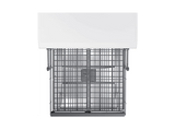 Lavavajillas - Samsung DW60CG550FWQET, 14 servicios, 7 programas, 59.8 cm, Bandeja de cubiertos, Blanco
