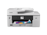 Impresora multifunción tinta - Brother MFC-J6760DW, A4 / A3, WiFi, 31 ppm, Pantalla Táctil de 6,8 cm, Doble Cara Automática, Blanco