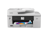 Impresora multifunción tinta - Brother MFC-J6760DW, A4 / A3, WiFi, 31 ppm, Pantalla Táctil de 6,8 cm, Doble Cara Automática, Blanco