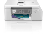 Impresora multifunción - Brother MFCJ4340DWE, Inyección de tinta, 20 ppm, WiFi, Blanco