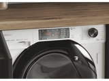 Lavadora secadora integrable - Haier Series 4 HWDQ90B416FWB-S, 9 kg+5 kg, 1600rpm, Inverter, Antibacterias, Sin panelar