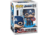 Figura Funko Pop! - Captain America, Marvel Avengers: Endgame, Vinilo, 9.50 cm, Multicolor