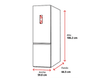 Frigorífico combi - ok. OFK 671 E NF W, 59.8 Ancho, No Frost, Inverter, 400L, Blanco