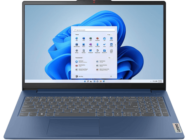 Portátil - Lenovo IdeaPad Slim 3 15AMN8, 15.6" Full-HD, AMD Ryzen™ 5 40, 8GB RAM, 512GB SSD, Radeon™ 610M, Windows 11 Home, Sin cargador