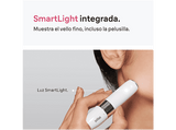 Depiladora facial - Braun Face Mini Rasuradora FS1000, Rápida y suave, Fácil de llevar, Luz Smartlight, Blanco
