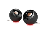 Altavoces para PC - Creative Pebble SE, Iluminación RGB, USB-C, plug-and-play, Negro