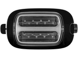Tostadora - Philips HD2581/90, 8 ajustes, Rejilla calientabollos, Función extraelevación, 900 W, Negro