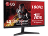Monitor gaming - LG 24GS60F-B, 24", Full-HD, 1 ms, 180 Hz, HDMI x1, DisplayPort 1.4, Negro