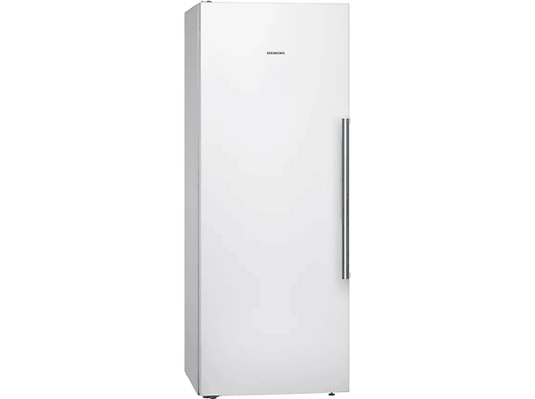 Frigorífico una puerta - Siemens KS36VAWEP, Circulación dinámica, 346 l, 186 cm, 39 dB, Blanco