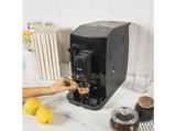 Cafetera superautomática - KOENIC KFAC 2016025 ES, 20  bar, 1.6 l, 2 tazas, Panel táctil, Molinillo cónico con 5 ajustes, Negro