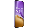 Móvil - realme 14T, Lightning Purple, 256 GB, 8 GB RAM, 6.67 AMOLED, Dimensity 6300 5G Chipset, 6000 mAh, Incluye Cargador