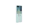 Funda -  Samsung, Para Samsung Galaxy Z Flip7, De Silicona con anillo, Menta