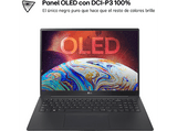 Portátil - LG 16Z90SP-A.AD88B, 16 OLED 4K, Intel® Core™ Evo™ Ultra 7-155H, 32 GB RAM, 1 TB SSD, GeForce RTX™ 3050, W11H, Negro Obsidiana