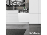 Lavavajillas integrable - LG DB273TX, 14 servicios, 9 programas, 59.8 cm,  Tercera bandeja, QuadWash™, Sin panelar