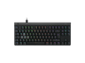 Teclado gaming - Logitech G G515 Rapid TKL, Cable, Interruptores analógicos y teclas personalizables, Activador rápido, Resolución SOCD, PC-Mac, Negro