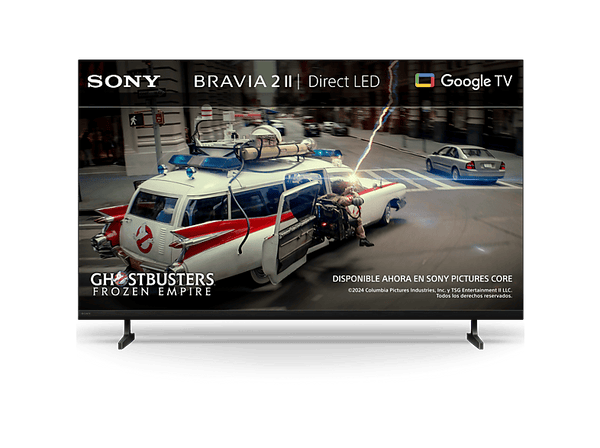 TV LED 55" - Sony BRAVIA 2 II, Direct LED, 4K HDR Processor X1, Smart TV (Google TV), TDT HD, DVB-T2, Dolby Atmos, Chromecast, Eco, 55S25M2