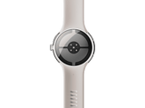 Smartwatch - Google Pixel Watch 4, AMOLED, 45 mm, Correa S-L, Aluminio 100% reciclado, Con Gemini, Plata/Porcelana