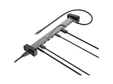 Docking station - Hama 00200149, 12 conexiones: USB-A, USB-C, HDMI, DisplayPort, RJ45, Audio Jack, Gris