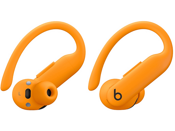 Auriculares deportivos - Powerbeats Pro 2, Auriculares de alto rendimiento, Chip H2 Apple, Cancelación de ruido, Frecuencia cardíaca, Naranja
