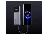 Powerbank - Xiaomi PB1165M, 10000 mAh, 1x USB-C, 165W, Cable Integrado, Pantalla Inteligente a Color, Gris metálico