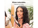 Rizador - Cecotec Surfcare MultiWaves Elite, 5 cabezales, Temperatura regulable, Codo de 90º, Guante térmico y estuche, Negro