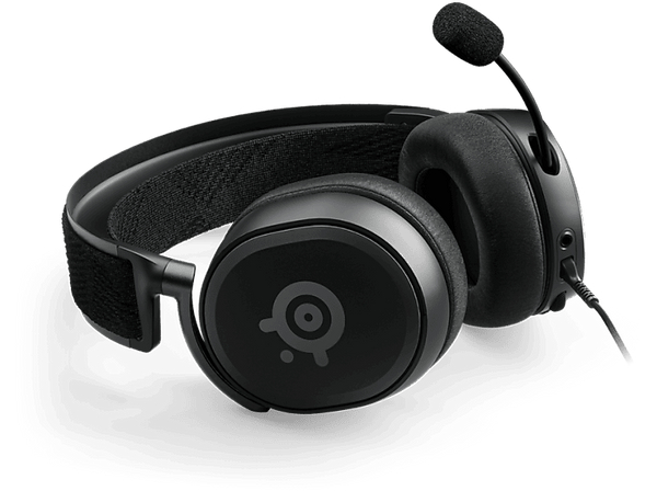 Auriculares gaming - SteelSeries Arctic Prime, De diadema, Con cable, Micrófono, Jack 3.5 mm, Hi-Res, Negro