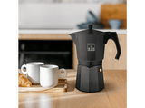 Cafetera tradicional - Cecotec Mokclassic 900 Black, 9 tazas, 550 ml, Aluminio fundido, Black