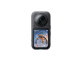 Cámara deportiva - Insta360 X6 Standard Bundle, 8K 50fps 360 Video, 140min Autonomía, Sumergible, Efecto Invisible Selfie Stick, Midnight Black