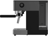 Cafetera express - Cecotec Cafelizzia 690 Grey, 20 bares, 1230-1465 W, Thermoblock, Vaporizador, 1,5 L, Gris
