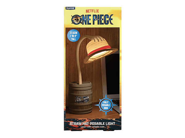 Lámpara - Funko One Piece - Brazo sombrero de paja, 27 cm, Licencia oficial One Piece