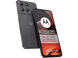 Móvil - Motorola Moto g15, Gris, 256 GB, 8 GB RAM, 6.72 LCD, MediaTek Helio G81, Full HD+, Cuero Vegano, 5200 mAh
