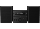 Microcadena - PEAQ PMS 350, Reproductor de CD y USB, 60 W, Negro